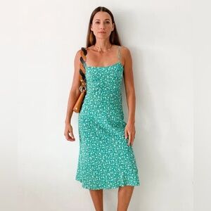 Realisation Par Green Midi Dress